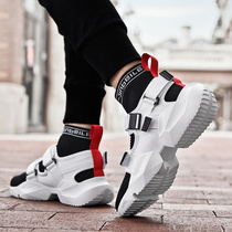 2020 Summer youth sports shoes mens socks shoes mens shoes mens running shoes ultra light trend increased autumn AL running shoes