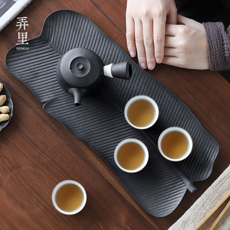 The Get | dry terms Taiwan tea of black tea tray in the tea tray was Japanese dry plate of kung fu tea tea fruit bowl