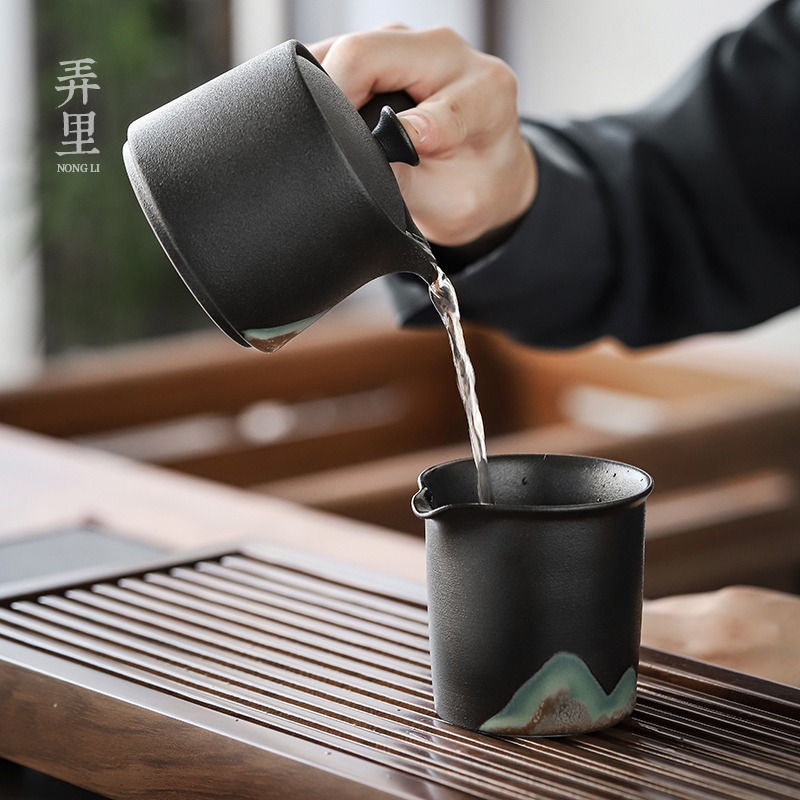 Get fair | Japanese coarse pottery cup points in tea sets accessories kung fu tea is tea sea glaze color up household