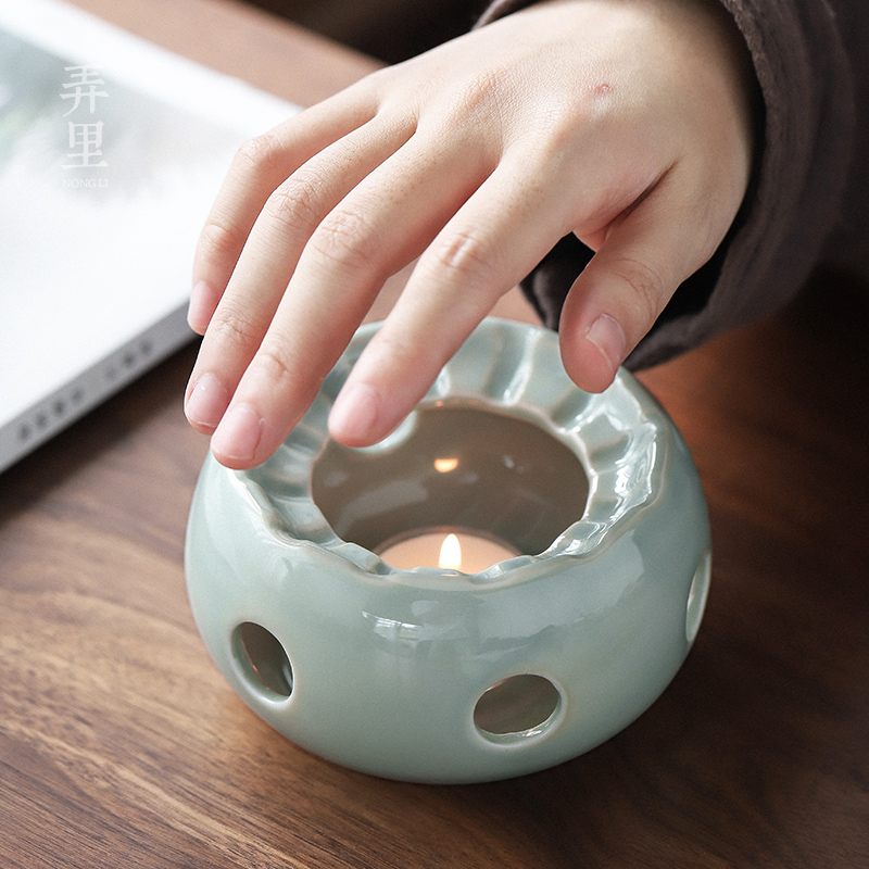 The Get | Japanese black ash temperature in the tea stove teapot small warm tea based warm boiled tea stove tea tea boiled tea ware ceramics