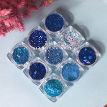 Net red eye makeup Fairy corner star stickers makeup nail diamond jewelry sequins lolita electric festival sequins rhinestones