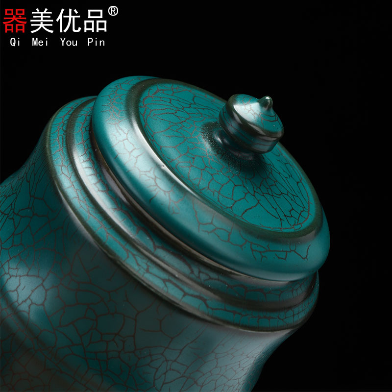 Is the best quality porcelain stone, ceramic tea pot small mini seal tank storage jar household wake POTS