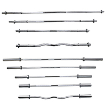 Xinjiang express barbell rod curved rod straight rod small hole large hole peak pole Olympic Rod squat bar fitness equipment