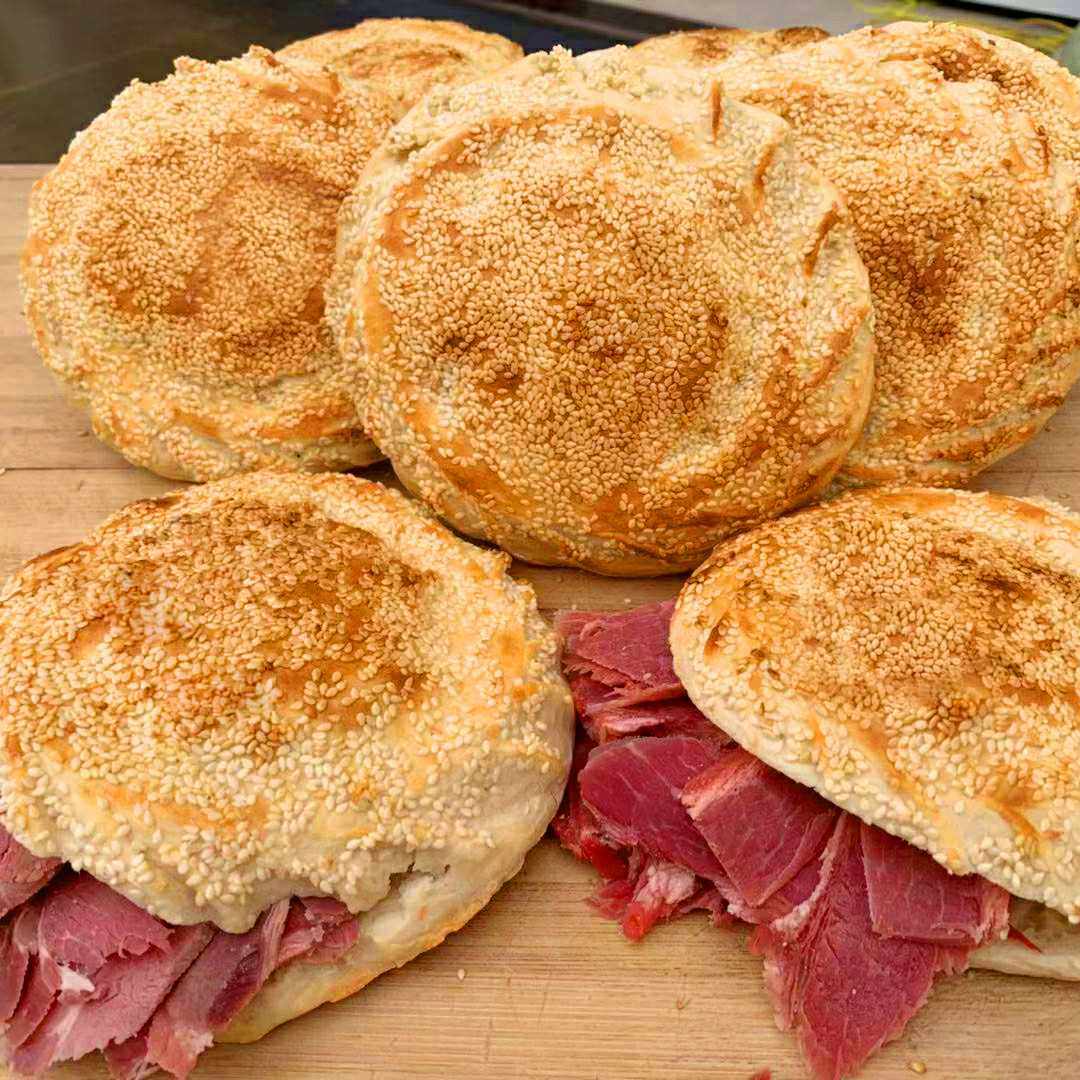 河南山东河北土特产吊炉烧饼纯手工大烧饼正宗风味散装10个装包邮