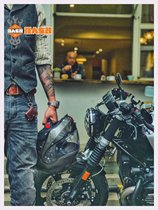 BMW Takes Iron Retrofit Front Shock Absorbing Protective Sleeve Protective Shell Protective Cover Retro Blasting to NineT Scrambler