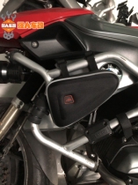 Motorcycle bumper frame storage bag fixed storage bag Jinpeng CB190 BMW 1200 waterbird ADV yellow qr