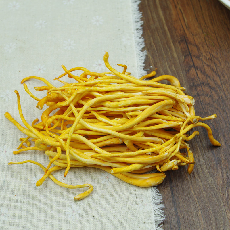 新鲜虫草花/蛹虫草200g 购4份江浙沪皖包邮 珍品蔬菜菌类 沃鲜汇