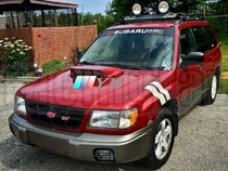 Suitable for Subaru 97-01 FORESTER FORESTER TURBO modified machine cover front vent resin