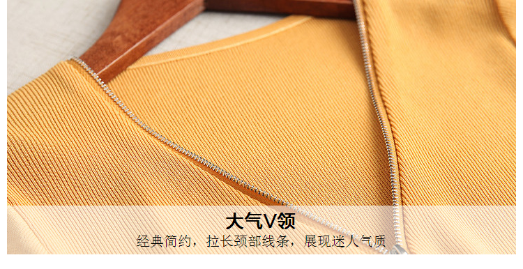 1742#春季新款纯色修身显瘦针织短袖T恤女短