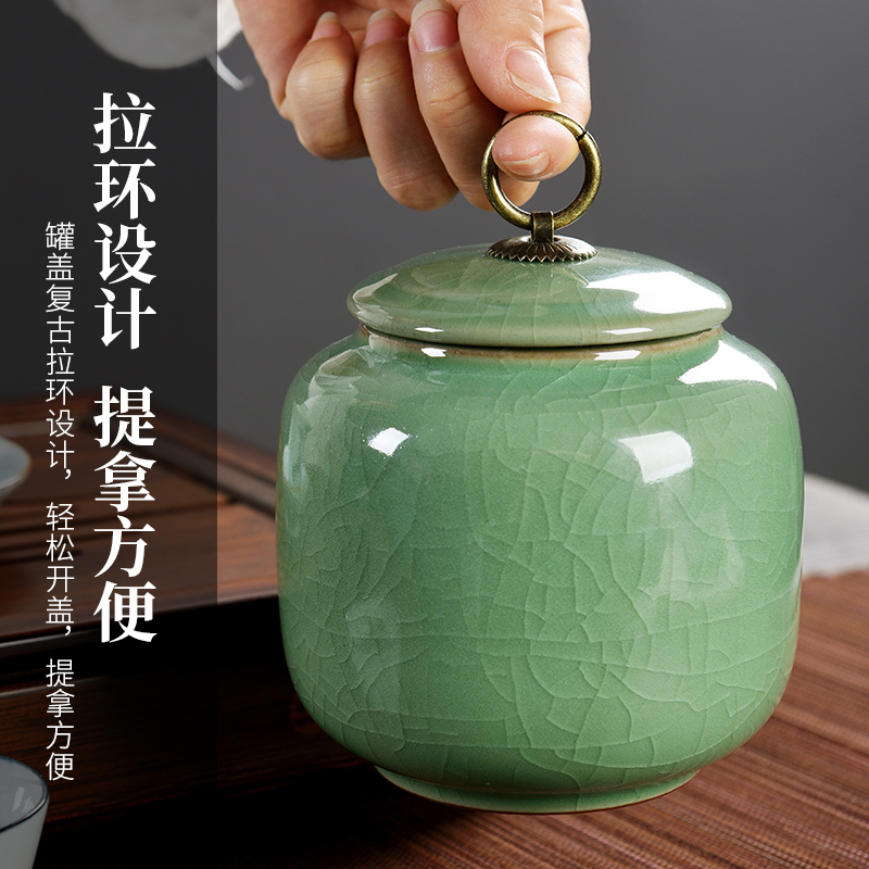 Elder brother up mini ceramic tea pot portable travel with small POTS home red POTS sealed tank storage tanks