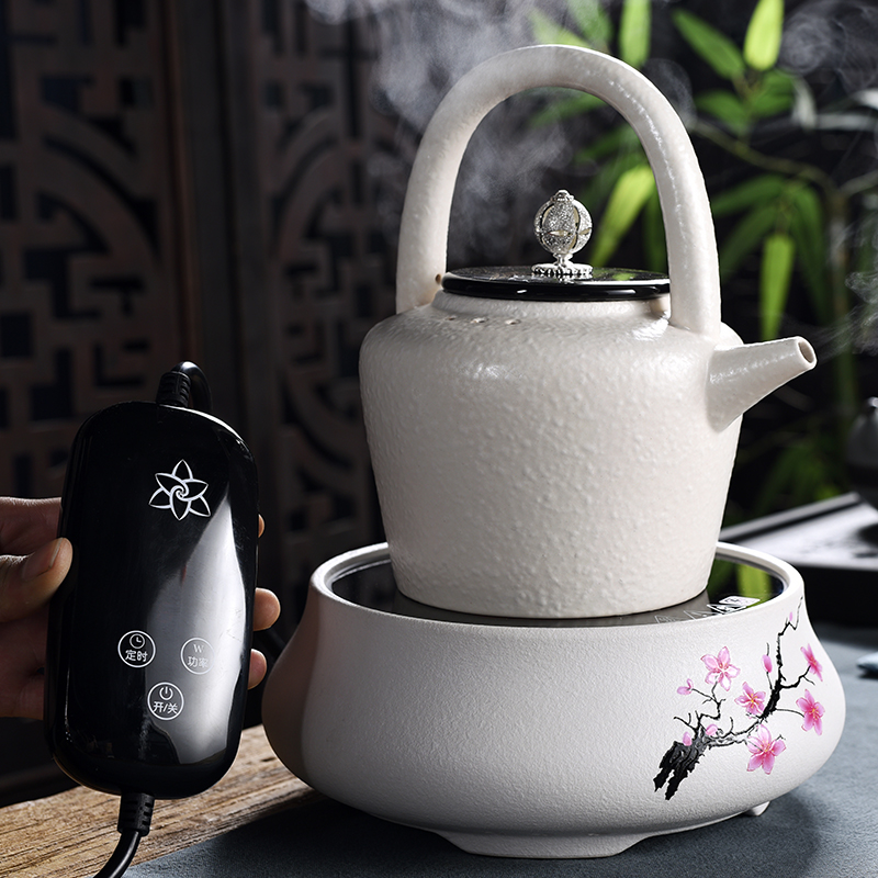 The Mini electric TaoLu boiling tea household porcelain teapot tea stove suits for health ceramic pot of fully automatic kettle