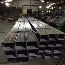GB 304 stainless steel square tube 50X60X90X100X120X130X150X200X6 non-standard wall thickness flat