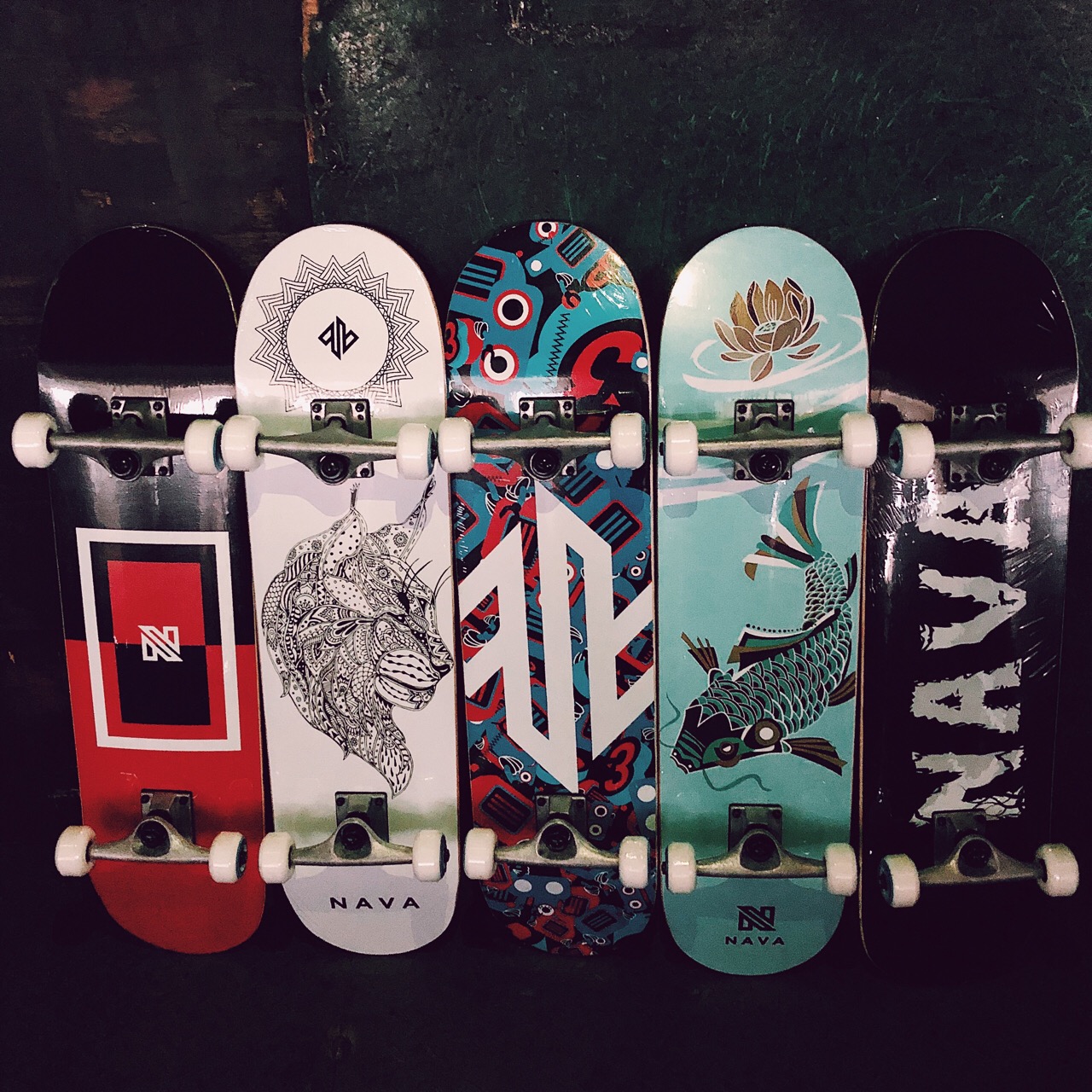 天猫nava双翘初学者成人青少年儿童男女滑板