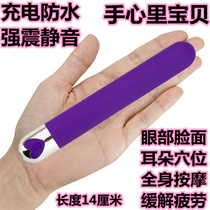 Eye Vibration Massage Stick Girls Recharge and Powerful Facial Acupoint Massage Pen Go Out Portable