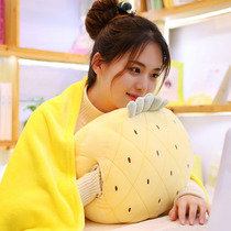 Nap pillow car pillow quilt dual-purpose pillow air conditioning blanket three-in-one warm hand large multi-function