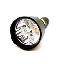 Flashlight green light red light railway signal hand electric four-color outdoor waterproof bright light charging professional searchlight