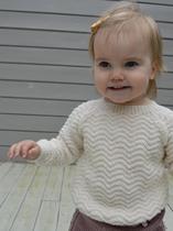 Tuva pullover sweater text description translation needle knitting illustration from bottom to top non-finished product