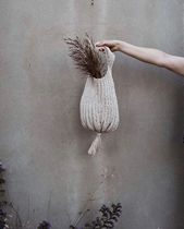 Onion bag shopping bag needle text description translation weaving diagram non-finished product