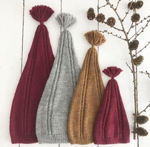 Siffs Christmas hat tassel hat text description translation weaving diagram non-finished product photo Remarks mailbox