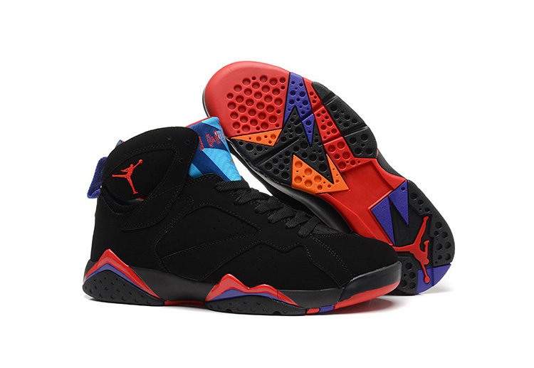 乔丹7代 比斯利示范 黑红raptors 男款篮球鞋