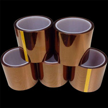 High Temperature Super Insulation Breakdown Voltage Shield Flush Type PI Single Double-sided Lithium Electrical PCB Gilded Polyimide Adhesive Tape