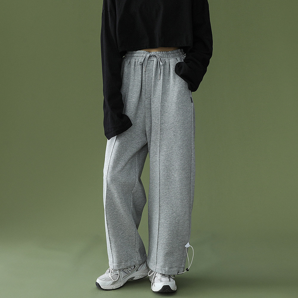 中性风 流行抽绳运动裤宽松收腰休闲裤男束脚宽松卫裤 k36-p40