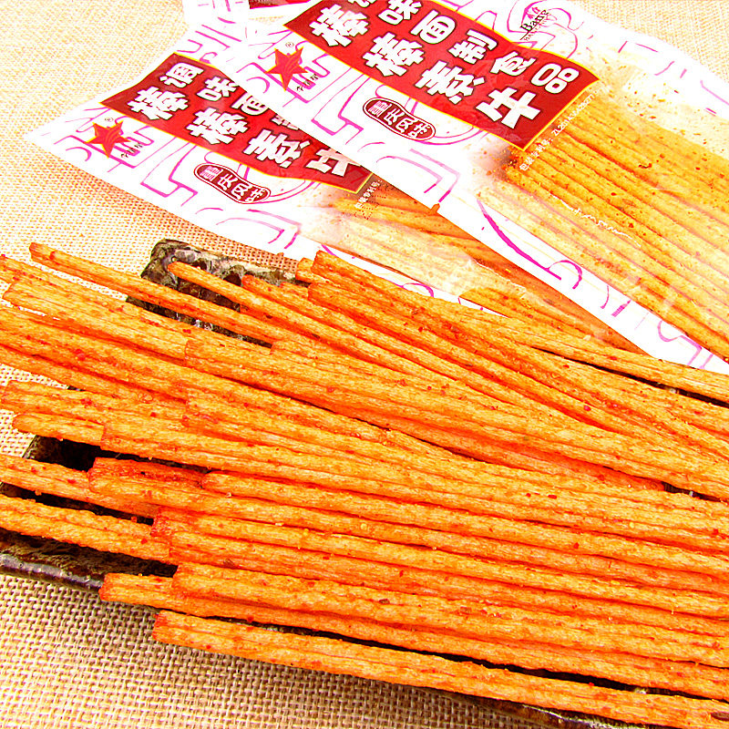 棒棒素牛辣条22g*60包麻辣味8090后怀旧零食经典儿时回忆的童年