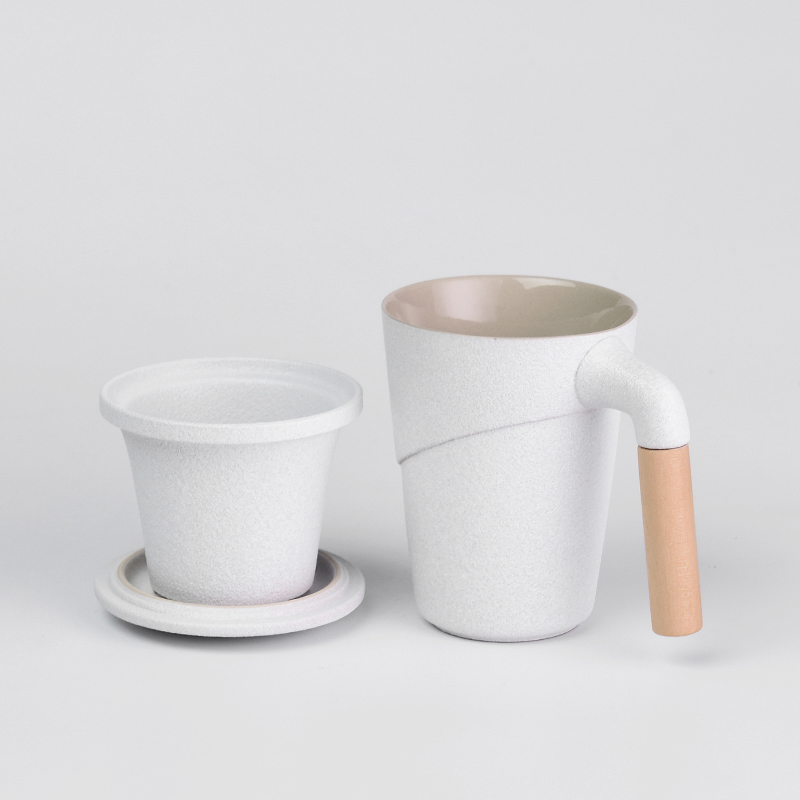 "Cherish individuality creative custom mugs with cover filter cups household ceramic tea cup glass office