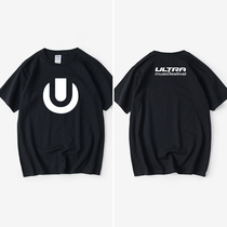 UMF Ultra Music Festival electric syllable hundred DJ Music Festival T-shirt short sleeve round neck summer Man