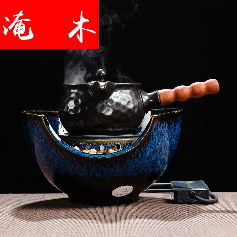 Submerged wood home side teapot electric burn blisters TaoLu kettle boiling tea ware ceramic teapot kung fu tea set