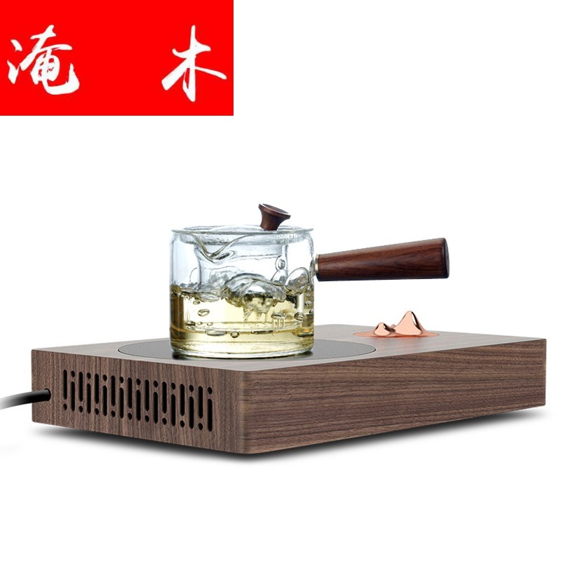 Submerged wood new electric TaoLu electric furnace iron pot of tea tea stove minimalist view mountain silver pot of special electric furnace heat vessels