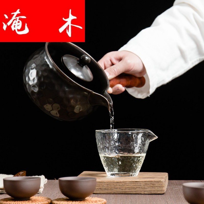 Submerged wood home side teapot electric burn blisters TaoLu kettle boiling tea ware ceramic teapot kung fu tea set