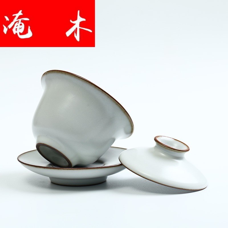 Wood won 't leave until three flooded your up tureen tea kungfu tea tea bowl of jingdezhen checking ceramic tureen tea cups