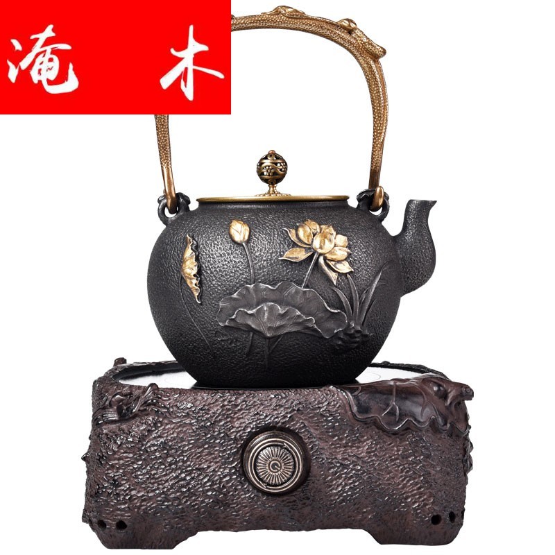 Submerged wood? Iron pot of cast Iron tea kettle electric TaoLu boiled tea, the teapot tea set tea stove tea taking