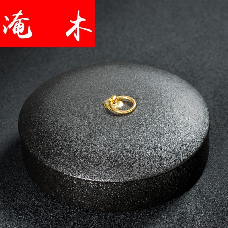 Submerged wood pu - erh tea box box tea cake box tea cake tin, white tea tea cake boxes caddy fixings ceramic seal as cans