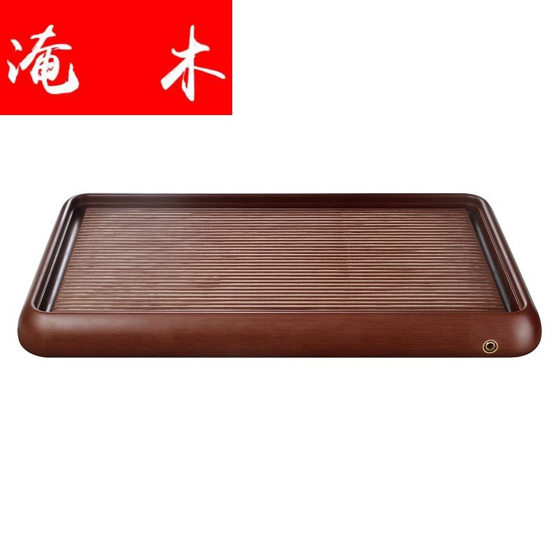 Flooded wood Germany makings high - grade tea tray bakelite tea tray bakelite round edge tea tea table kunfu tea are it