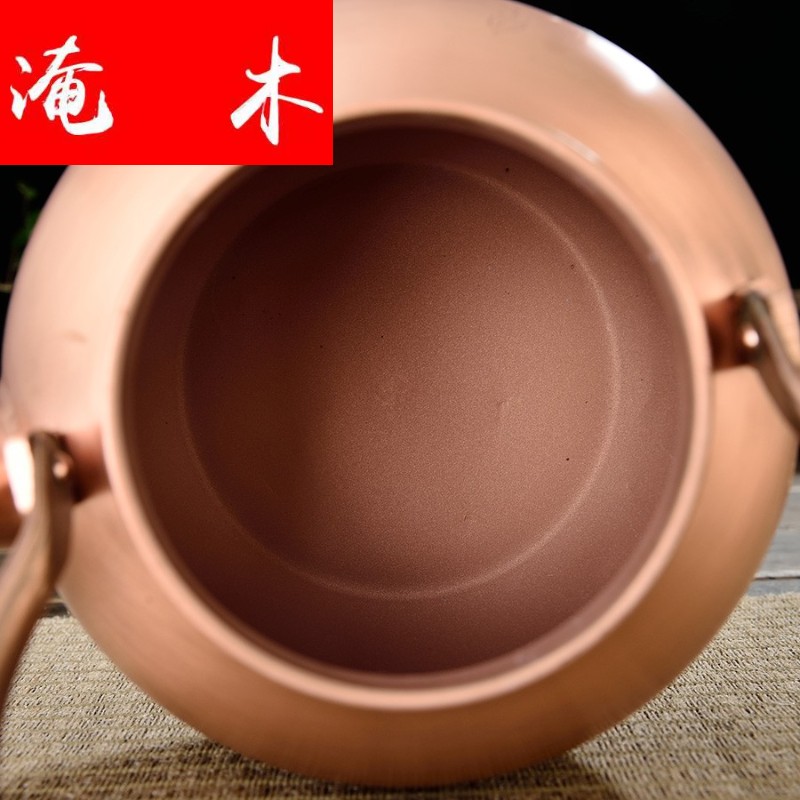 Submerged wood water plates manually copper kettle electric TaoLu plates with thick plates boiled tea kungfu tea set