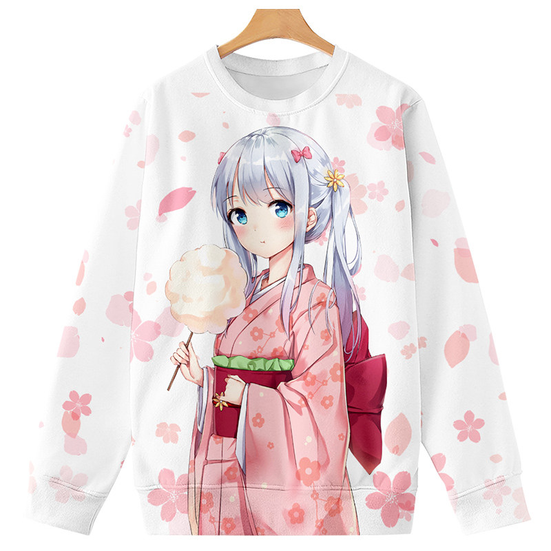 我的妹妹是黄漫埃罗芒阿老师和泉纱雾同款卫衣男女长袖圆领衣服