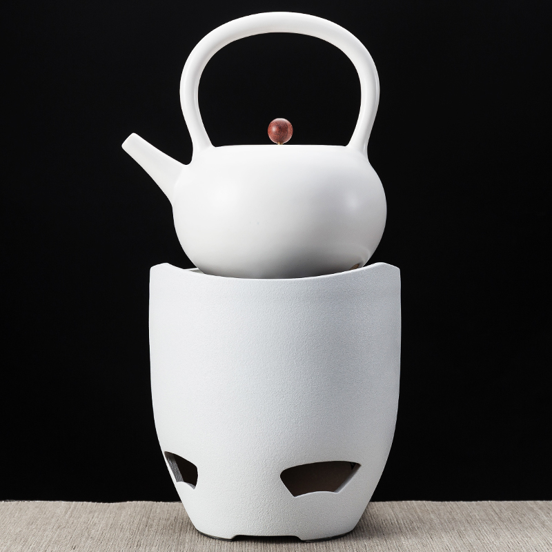 NiuRen kettle ceramic large home teapot electric white pottery tea electric TaoLu boiled tea kungfu tea set