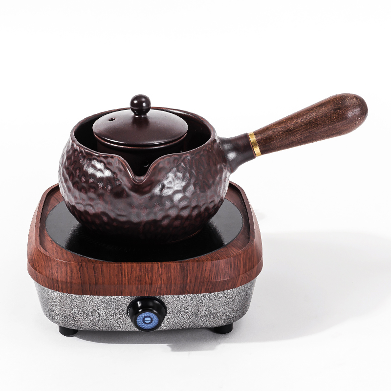 NiuRen ceramic boiling tea ware black tea kettle side spend pot of Japanese teapot household electric heating electric TaoLu the teapot