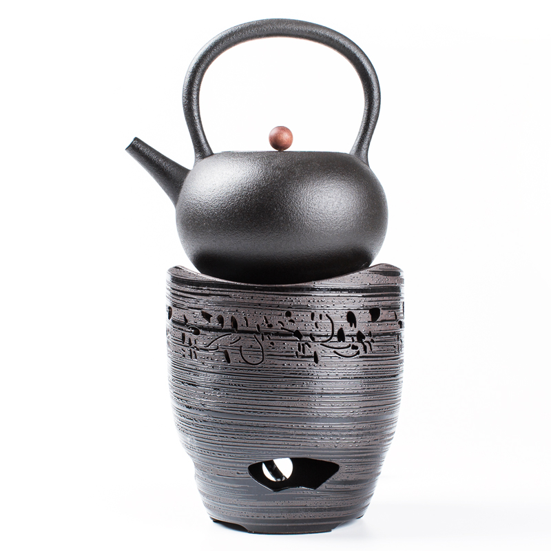 TaoLu NiuRen electricity boiling tea ware ceramic tea stove black tea black pottery tea electric jug kettle home outfit