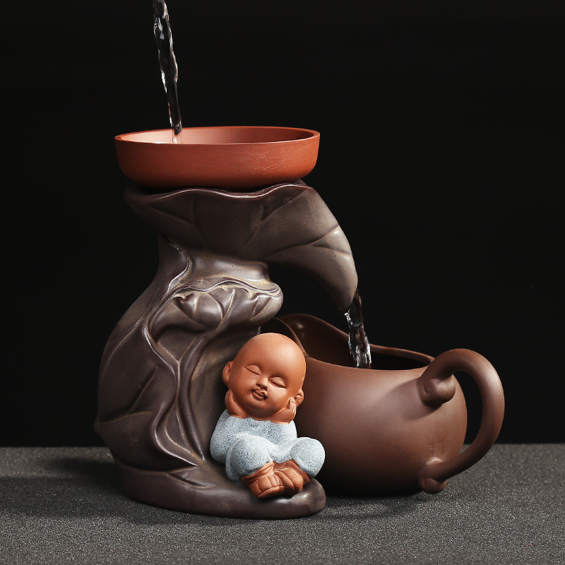 NiuRen creative coarse pottery, ceramic tea tea strainer filter furnishing articles kung fu tea tea taking with zero accessories