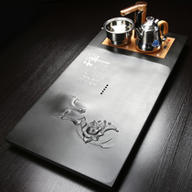 Bull Jen Whole Household Brief big number Ukkim stone tea tray fully automatic four-in-one induction cooker Tea table stone tea sea