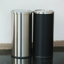 Coring Stairway Stainless Steel Bins Communal Ash Barrel Large Number Hotel Mall Commercial Rocking Cover Outdoor Lift Outlet