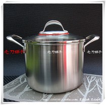 Foreign trade Original single pot with 18 10 food grade stainless steel 24cm deep stockpot triple die casting 18