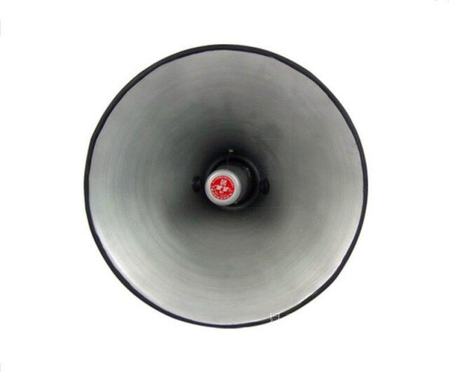 9b25w电动号筒扬声器广播扩音机远距离传声配套51厘米口径大喇叭_双氙