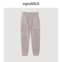 Nordic Moment Engineering Pants Men 2021 Spring and Autumn Season Korean Edition Trend casual pants mens bunches of overfire lovers