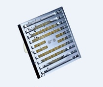 Degao craftsman square golden floor drain matte silver 1050 general washing machine large displacement 10CM * 10CM