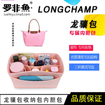 Suitable for Longchamp Long handle large medium small mommy finishing storage Long Xiang short handle liner bag middle bag