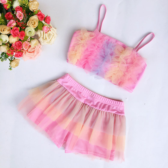 Splitting Children's Swimsuit, Baby Baby Skirt, cute girl baby beach Bikini young children hot spring swimsuit
Splitting Children's Swimsuit, Baby Baby Skirt, cute girl baby beach Bikini young children hot spring swimsuit